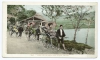 Япония - Девушки на прогулке в парке, 1902-1903