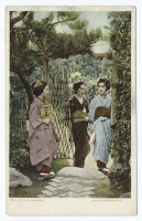 Япония - Ворота в японском саду, 1903