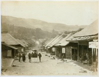 Япония - Вид деревни Хаконе, 1870-1879