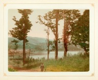 Япония - Вид озера Хаконе, 1890-1909