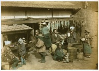 Япония - Рыбный рынок, 1870-1879