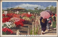 Токио - Цветение азалий в парке Хибия в Токио, 1915-1930