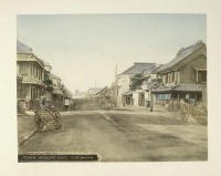 Иокогама - Пригород Иокогамы Хонте-дори, 1880-1890