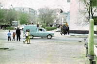 Кызылординская область - Перекрёсток улиц Першина и Ауэзова
