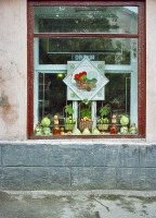 Старые магазины, рестораны и другие учреждения - Витрина одесского магазина