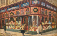 Старые магазины, рестораны и другие учреждения - Кондитерский магазин Конфета Совершенства на Пикадилли в Лондоне
