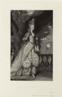 Ретро мода - Английский женский костюм XVIII в.  Шарлотта, графиня Дайсарт