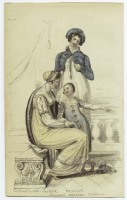 Ретро мода - Английский женский костюм 1800-1809.  Одежда для прогулок, 1809