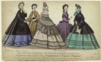 Ретро мода - Женский костюм. Англия, 1860-1869. Самые модные весенние и летние пальто, 1863