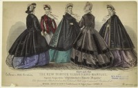 Ретро мода - Женский костюм. Англия, 1860-1869. Новые зимние плащи и накидки, 1863