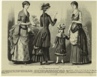 Ретро мода - Детский костюм. Англия, 1880-1889. Загородная одежда, 1883