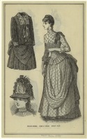 Ретро мода - Детский костюм. США, 1880-1889. Домашние платья, 1888
