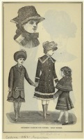 Ретро мода - Детский костюм. США, 1880-1889. Детская мода, октябрь 1883