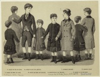 Ретро мода - Детский костюм. Франция, 1870-1879. Одежда для прогулок, 1879