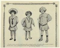 Ретро мода - Детский костюм, 1900-1909. Одежда для прогулок, 1908