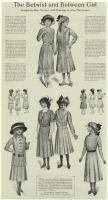 Ретро мода - Детский костюм, 1910-1919. Одежда для подростков, 1910