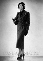 Ретро мода - Эльза Скиаперелли, юбка-карандаш, 1935 год