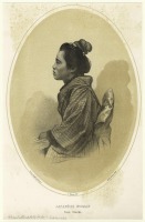 Ретро мода - Женщина в кимоно из Симода, 1825-1880