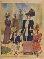 Ретро мода - Элегантная одежда для девочек и женщин, 1892