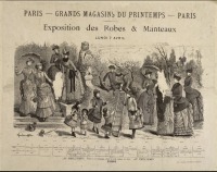 Ретро мода - Весенняя коллекция платьев и пальто, 1880-1889