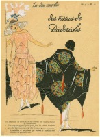 Ретро мода - Костюм 1920-1929. Накидка и платье Дидерикс