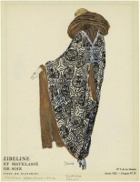 Ретро мода - Костюм 1920-1929. Манто из метлассы де суа