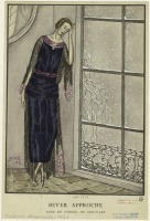 Ретро мода - Костюм 1920-1929. Вечернее платье от Дуилье