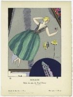 Ретро мода - Костюм 1920-1929. Вечерное платье от Поля Пуаре