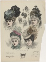 Ретро мода - Модные шляпы от Клео. 1907