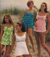 Ретро мода - Пляжная мода 1960-х