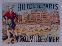 Плакаты - Отель де Пари в Трувиле, 1890-1895
