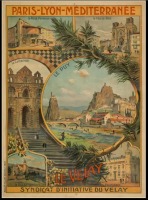 Плакаты - Париж -Лион -Средиземное море, 1898