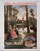 Плакаты - Железные дороги. Парей-ле-Мониаль, 1904
