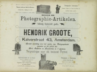 Плакаты - Реклама магазина фототоваров Хендрика Гротте в Амстердаме