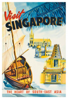 Плакаты - Посетите Сингапур