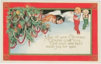 Ретро открытки - Винтажные рождественские открытки