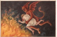 Ретро открытки - Дорога в ад.