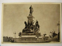 Ретро открытки - Севастополь. Памятник Тотлебену