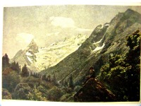 Ретро открытки - Кавказ. В Домбае