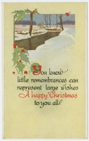 Ретро открытки - Счастливого Рождества вам всем