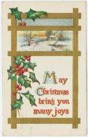 Ретро открытки - Пусть Рождество принесёт вам много радости