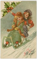 Ретро открытки - Веселого вам Рождества