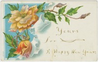 Ретро открытки - Твой счастливый Новый Год