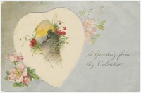 Ретро открытки - Приветствие от твоего Валентина