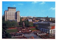 Ретро открытки - Праздничный Киев.