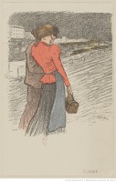 Ретро открытки - Знакомство, 1902