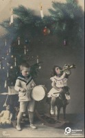 Ретро открытки - Рождественская ёлка