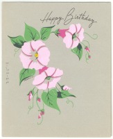 Ретро открытки - Счастливого Дня рождения