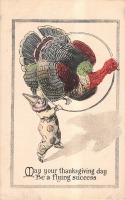 Ретро открытки - Пожелания в День Благодарения