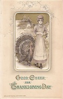 Ретро открытки - День Благодарения